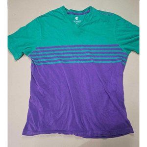 Rocawear Classic Purple And Green Tshirt Sz XL